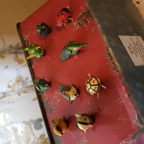 Vintage Other - Vintage Hand made Wooden Animals.